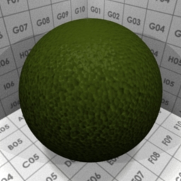 Preview for the "Avocado" blender material