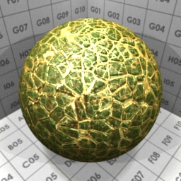 Preview for the "green mosaic" blender material