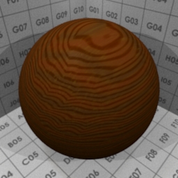 Preview for the "walnut" blender material