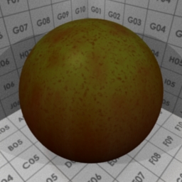 Preview for the "Red Apple" blender material
