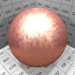 Preview for the "Copper Voronoi" blender material