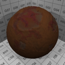 Preview for the "Rust" blender material