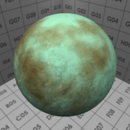 Preview for the "copper oxide" blender material
