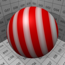 Preview for the "Lollipop" blender material