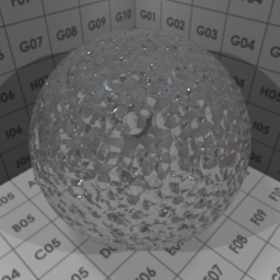 Preview for the "Disco sphere's glass" blender material