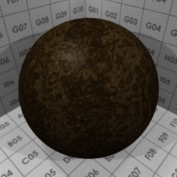 Preview for the "rocky brown" blender material