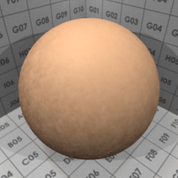 Preview for the "Natural white skin" blender material
