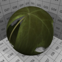 Preview for the "Simple Leaf - 3" blender material