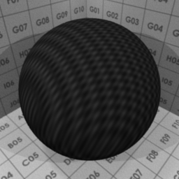 Preview for the "Carbon Fibre" blender material