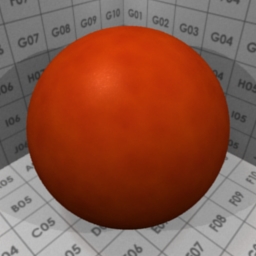 Preview for the "Tomato" blender material