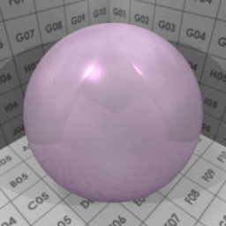 Preview for the "Pink Pearl" blender material