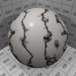 Preview for the "White Marble" blender material