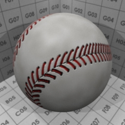 Preview for the "Baseball" blender material
