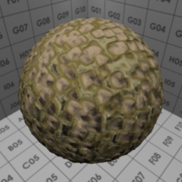 Preview for the "Peanut Shell" blender material