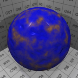 Preview for the "Lapis Lazuli" blender material