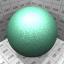 Download the Hammered Green material from the Metal category for blender