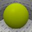 Download the Tennisball (very simple) material from the Fabric/Clothes category for blender