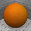 Download the Orange material from the Nature category for blender