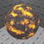 Download the Lava material from the Misc category for blender