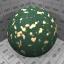 Download the Bronze strong patined material from the Metal category for blender